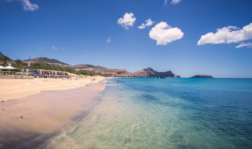 Praia da Fontinha, Cais do Porto Santo, Portugal